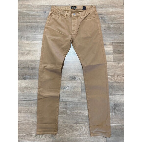 Flint And Tinder Pants Mens 29X32 Beige Chino Slim Fit 365 Huckberry Casual